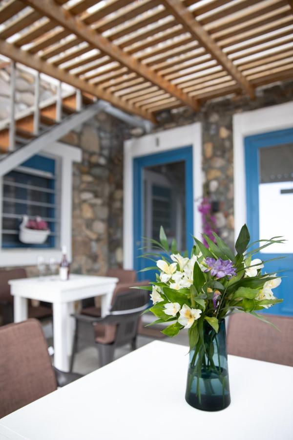 Melina Seafront Stone House Apartment Kardamena  Bagian luar foto