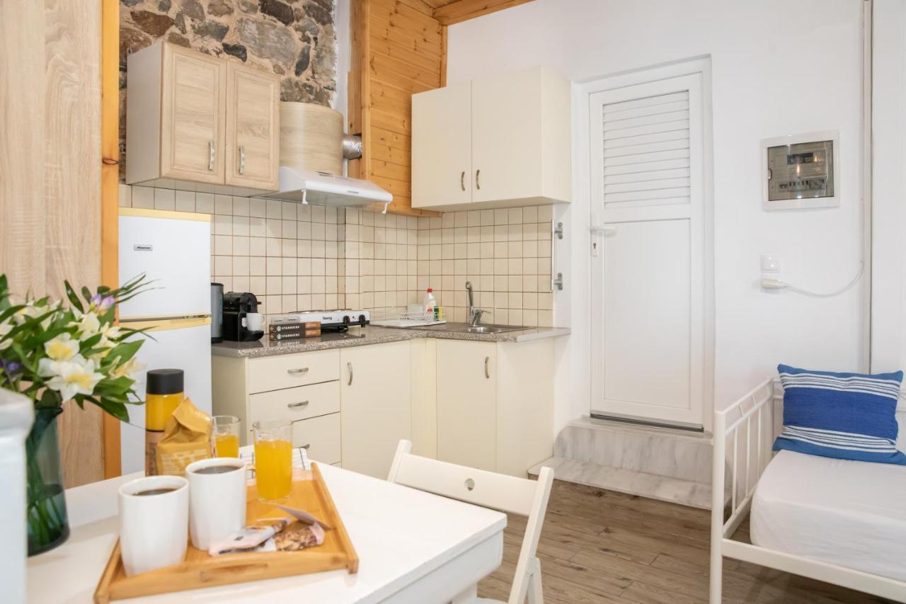 Melina Seafront Stone House Apartment Kardamena  Bagian luar foto